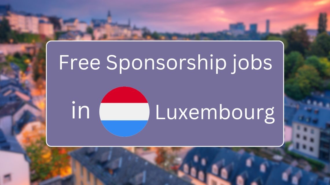 job in Luxembourg