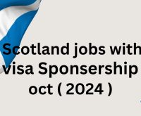 Scotland Jobs With Visa Sponsorship